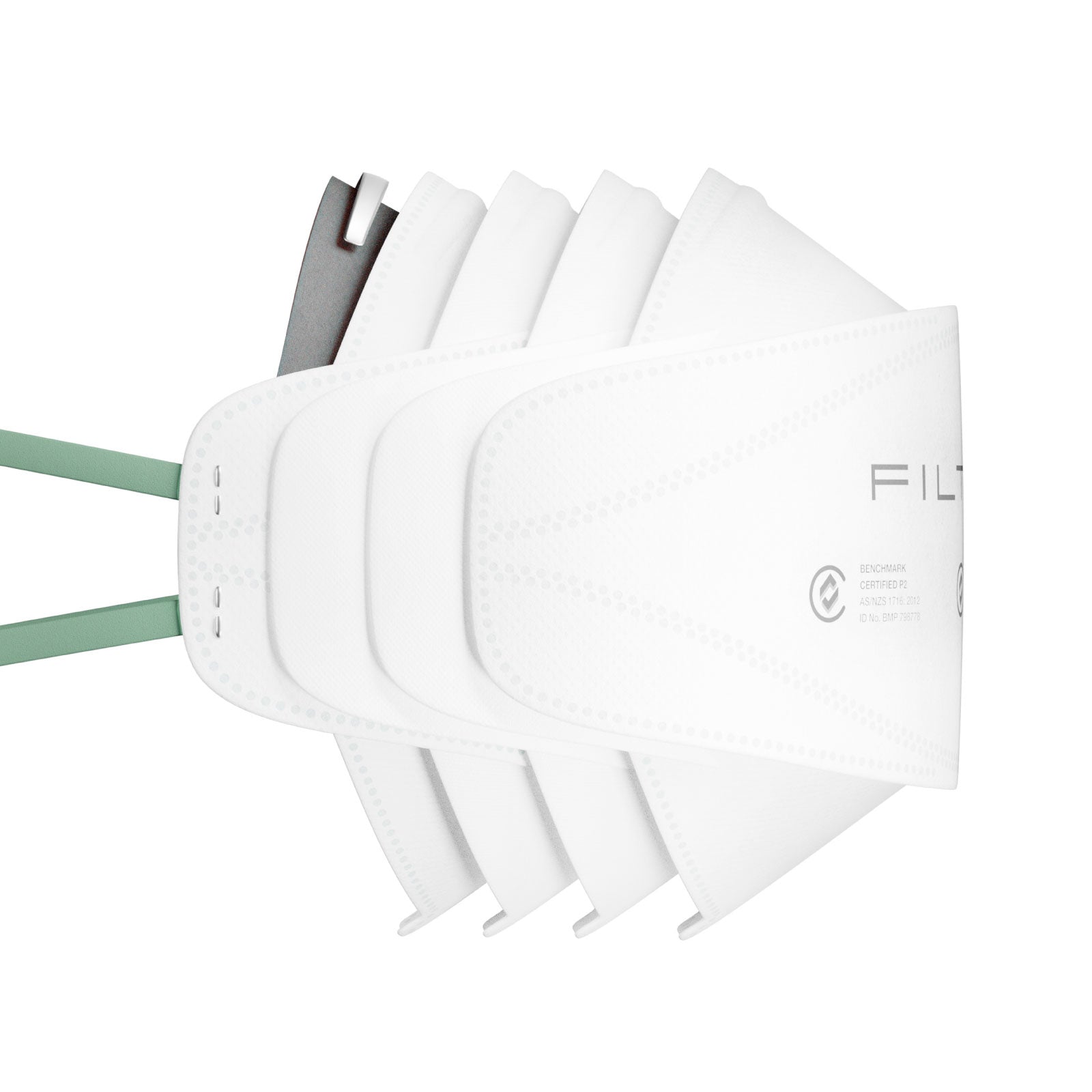 ZERO P2 Surgical Respirator Head Strap 20 Pack